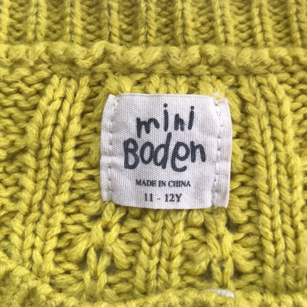 Mini Boden Cardigan (girls' size 11-12) - Picture 3 of 3